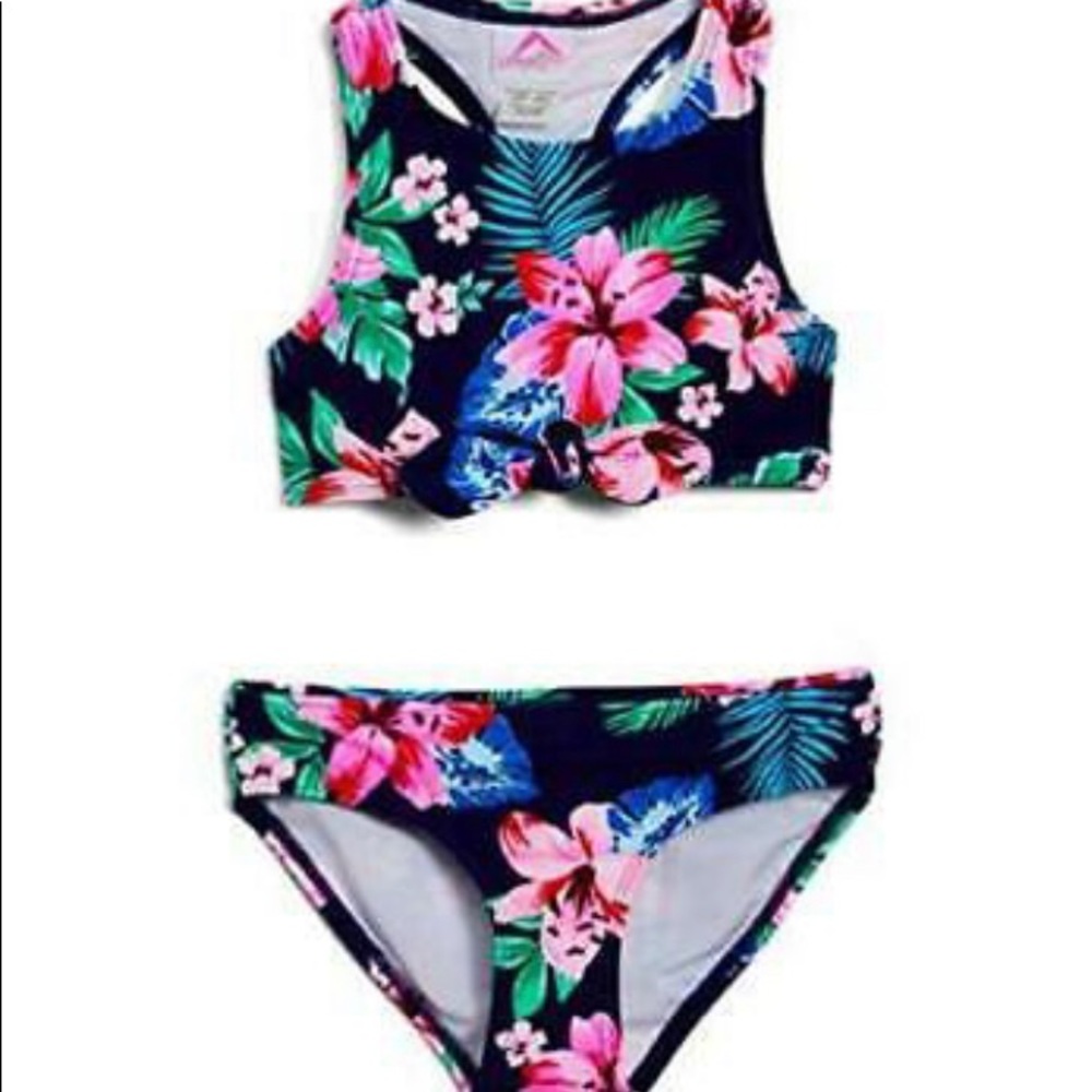 Kanu Surf Girls 2-Piece Swimsuit, Peggy, Navy